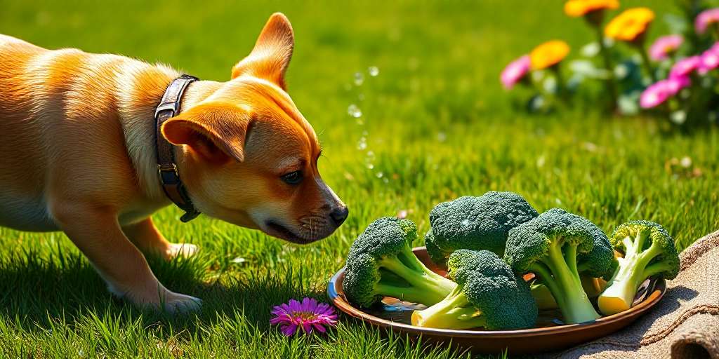 brocoli para perro