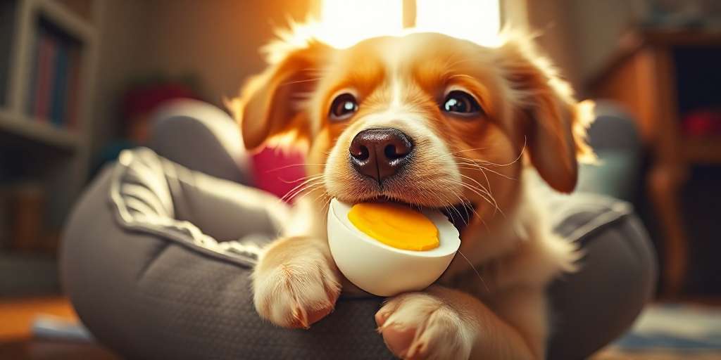 huevo para perros