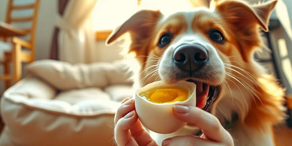 huevo para perros