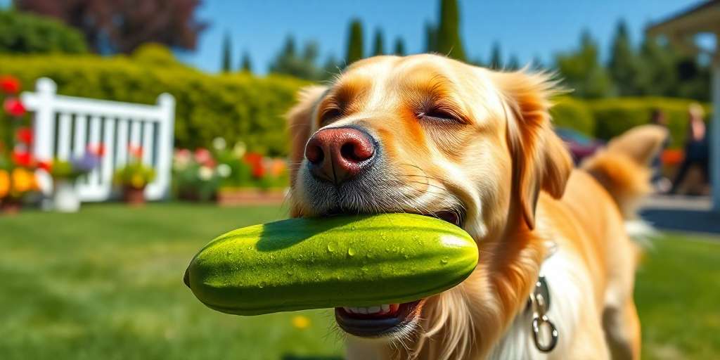 pepino para perro