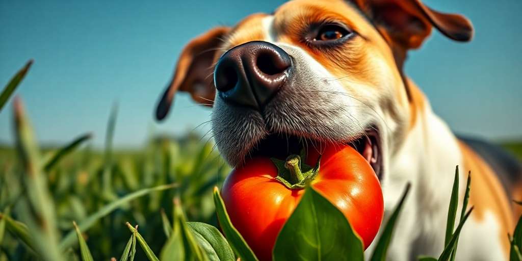 tomate para perro